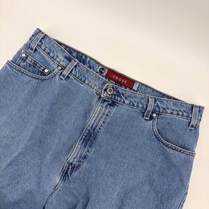 Levi's SilverTab Denim Shorts Men 38 Blue Loose Vintage 90s Made in USA Baggy